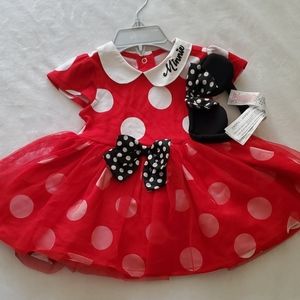 Disney Minnie Mouse Costume 6-9 months